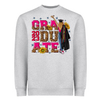 Heather Grey graduate 2023 Heavyweight Sweatshirt - RanaPortraitStore