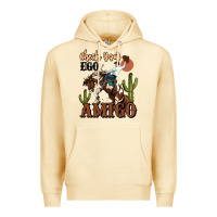 Pina Colada check your ego amigo rodeo cowboy Premium Hoodie - MaliasSmallBusiness
