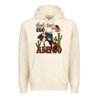 Tofu check your ego amigo rodeo cowboy Premium Hoodie - MaliasSmallBusiness