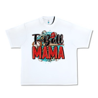 White t ball mama Urban Heavy Tee - Zillion Design Studio