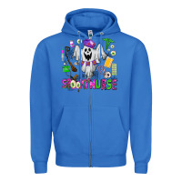 True Royal spooky nurse Zipper Hoodie - AdoDesignShop