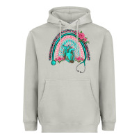 Moon Dust nurse life spring stethoscope heart rainbow Heavyweight Hoodie - BarkalooDesign
