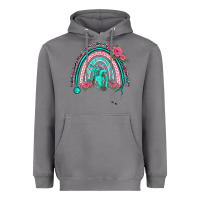 Storm nurse life spring stethoscope heart rainbow Heavyweight Hoodie - BarkalooDesign