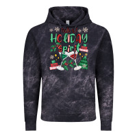 Cloud Black full of holiday Vintage Hoodie - MaliasSmallBusiness