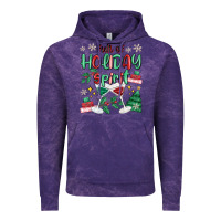 Cloud Purple full of holiday Vintage Hoodie - MaliasSmallBusiness