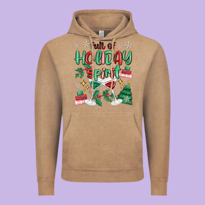 Vintage Hoodie full of holiday