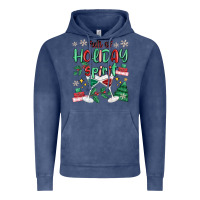 Vintage Denim full of holiday Vintage Hoodie - MaliasSmallBusiness