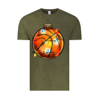 Vintage Olive christmas baskeball Vintage Tee - Zillion Design Studio