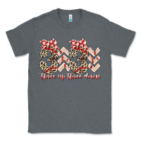 Charcoal Heather three up theree down Classic Tee - RacoonDesign