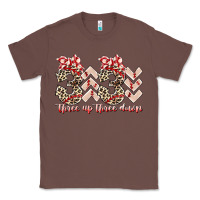 Chestnut three up theree down Classic Tee - RacoonDesign