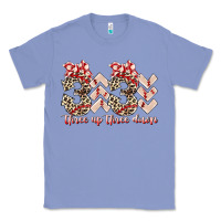 Colony Blue three up theree down Classic Tee - RacoonDesign