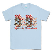 Dusty Blue three up theree down Classic Tee - RacoonDesign