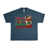 Midnight Navy i run on coffee and christmas cheer Urban Heavy Tee - RanaPortraitStore