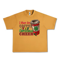 Peanut Butter i run on coffee and christmas cheer Urban Heavy Tee - RanaPortraitStore
