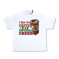 White i run on coffee and christmas cheer Urban Heavy Tee - RanaPortraitStore