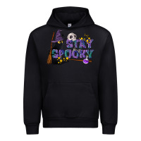 Black Stay Spooky With Black Cat Urban Hoodie - LillyAllenDesigns