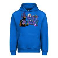 Cobalt Stay Spooky With Black Cat Urban Hoodie - LillyAllenDesigns