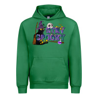 Emerald Stay Spooky With Black Cat Urban Hoodie - LillyAllenDesigns