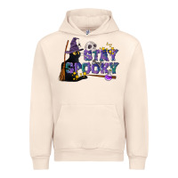 Sandshell Stay Spooky With Black Cat Urban Hoodie - LillyAllenDesigns
