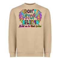 Mushroom don't stop believin' hold on to that feelin' Heavyweight Sweatshirt - RanaPortraitStore