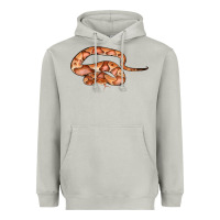 Moon Dust Copperhead Snake Illustrations Heavyweight Hoodie - LillyAllenDesigns