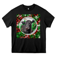 Black christmas black angus cow Heavy Core Tee - LillyAllenDesigns