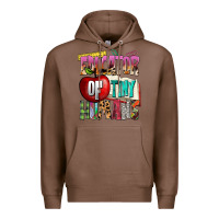 Chestnut educator of tiny humans Premium Hoodie - NancyCooperArtShop