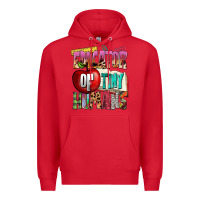Red educator of tiny humans Premium Hoodie - NancyCooperArtShop