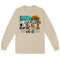 Mushroom rub some dirt on it soccer Long Sleeve Tee - HRA Design Shop