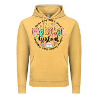 Vintage Mustard medical assistant nurse Vintage Hoodie - MaliasSmallBusiness