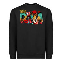 Black diva Heavyweight Sweatshirt - RanaPortraitStore