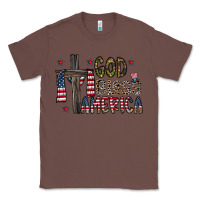 Chestnut god bless america Classic Tee - CowhideDigitalArt