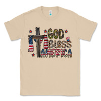 Mushroom god bless america Classic Tee - CowhideDigitalArt