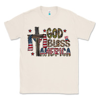 Natural god bless america Classic Tee - CowhideDigitalArt