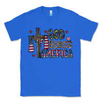 True Royal god bless america Classic Tee - CowhideDigitalArt