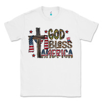 White god bless america Classic Tee - CowhideDigitalArt