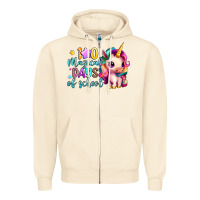 Sandshell 100 magical days of school Zipper Hoodie - Artiststas