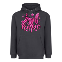 Smoke hope breast cancer butterfly Heavyweight Hoodie - Jasminsmagicworld