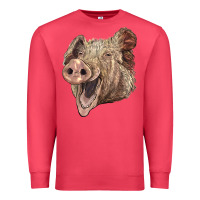 Cardinal american yorkshire pig face Premium Sweatshirt - LillyAllenDesigns