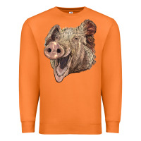 Carrot american yorkshire pig face Premium Sweatshirt - LillyAllenDesigns