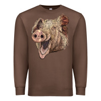 Chestnut american yorkshire pig face Premium Sweatshirt - LillyAllenDesigns