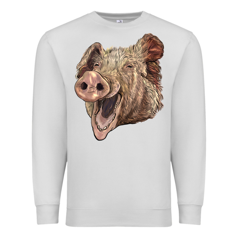 American Yorkshire Pig Face Premium Sweatshirt by LillyAllenDesigns | Teevron