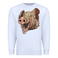 White american yorkshire pig face Premium Sweatshirt - LillyAllenDesigns