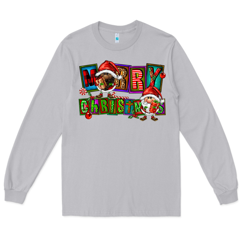Merry Christmas Gnomies Long Sleeve Tee by FaDigitalArtStudio | Teevron