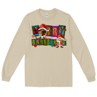 Mushroom merry christmas gnomies Long Sleeve Tee - FaDigitalArtStudio