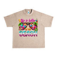 French Oak life is better at the beach Urban Heavy Tee - texasbilliewilder