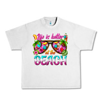 Lunar Rock life is better at the beach Urban Heavy Tee - texasbilliewilder