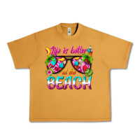 Peanut Butter life is better at the beach Urban Heavy Tee - texasbilliewilder