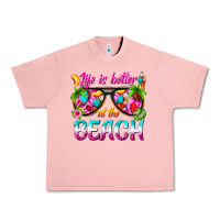 Salmon life is better at the beach Urban Heavy Tee - texasbilliewilder