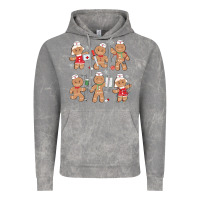 Cloud Rock nurse gingerbread Vintage Hoodie - MaliasSmallBusiness